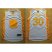 Golden State Warriors #30 Stephen Curry White(Gold No.) Stitched NBA Jersey