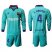 Barcelona #4 I.Rakitic Third Long Sleeves Soccer Club Jersey