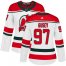 Adidas New Jersey Devils #97 Nikita Gusev White Alternate Authentic Womens Stitched NHL Jersey