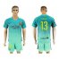 Barcelona #13 C.Bravo Sec Away Soccer Club Jersey