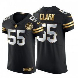 Kansas City Chiefs #55 Frank Clark Mens Nike Black Edition Vapor Untouchable Elite NFL Jersey