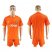 Juventus Blank Orange Goalkeeper Soccer Club Jersey
