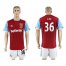 West Ham United #36 Lee Home Soccer Club Jersey