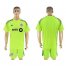 Toronto FC Blank Shiny Green Goalkeeper Soccer Club Jersey