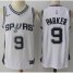 Nike San Antonio Spurs #9 Tony Parker White Stitched NBA Swingman Jersey
