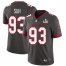 Tampa Bay Buccaneers #93 Ndamukong Suh Mens Super Bowl LV Bound Nike Pewter Alternate Vapor Limited Jersey