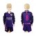 Barcelona #8 A.Iniesta Away Long Sleeves Kid Soccer Club Jersey
