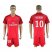Paris Saint-Germain #10 Pastore Red Soccer Club Jersey