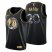 Minnesota Minnesota Timberwolves #20 Josh Okogie Mens Golden Edition Diamond Logo 2021/22 Swingman Jersey – Black Mens