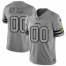 Jacksonville Jaguars Custom Mens Nike Gray Gridiron II Vapor Untouchable Limited NFL Jersey