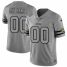 Jacksonville Jaguars Custom Mens Nike Gray Gridiron II Vapor Untouchable Limited NFL Jersey