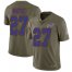 Nike Buffalo Bills #27 TreDavious White Olive Youth Stitched NFL Limited 2017 Salute to Service Jersey