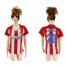 Womens Atletico Madrid #20 Juanfran Home Soccer Club Jersey