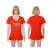 Womens Liverpool Blank Red Home Soccer Club Jersey