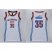 Womens Thunder #35 Kevin Durant White Dress Stitched NBA Jersey