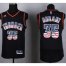 Oklahoma City Thunder #35 Kevin Durant Black USA Flag Fashion Stitched NBA Jersey