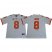 Tigers #8 Justyn Ross White Limited Stitched College Jersey