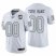 Nike Raiders Custom White 60th Anniversary Patch Mens Stitched NFL 100 Limited Color Rush Jersey