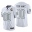 Nike Raiders Custom White 60th Anniversary Patch Mens Stitched NFL 100 Limited Color Rush Jersey