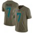 Nike Jacksonville Jaguars #7 Nick Foles Olive Mens Stitched NFL Limited 2017 Salute to Service Jersey