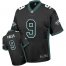 Nike Philadelphia Eagles #9 Nick Foles Black Alternate Mens Stitched NFL Elite Drift Fashion Jersey