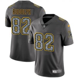 Nike Minnesota Vikings #82 Kyle Rudolph Gray Static Mens Stitched NFL Vapor Untouchable Limited Jersey