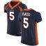 Nike Denver Broncos #5 Joe Flacco Navy Blue Alternate Mens Stitched NFL Vapor Untouchable Elite Jersey