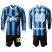Inter Milan Personalized Home Long Sleeves Soccer Club Jersey