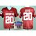 Oklahoma Sooners 20 Billy Sims Red College Football NCAA Jersey 2014 All State Sugar Bowl Game Patch