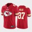 Kansas City Chiefs #87 Travis Kelce Red Mens Nike Big Team Logo Player Vapor Limited NFL Jersey