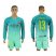 Barcelona #13 C.Bravo Sec Away Long Sleeves Soccer Club Jersey
