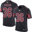 Nike Arizona Cardinals #36 Budda Baker Black Youth Stitched NFL Limited Rush Jersey