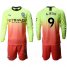Manchester City #9 G.Jesus Third Long Sleeves Soccer Club Jersey