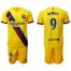 Barcelona #9 Suarez Away Soccer Club Jersey