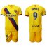 Barcelona #9 Suarez Away Soccer Club Jersey