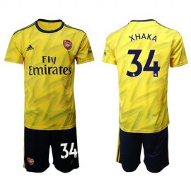 Arsenal #34 Xhaka Away Soccer Club Jersey