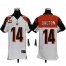 Nike Cincinnati Bengals #14 Andy Dalton White With C Patch Youth Stitched NFL Elite Jersey