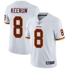 Nike Washington Football Team #8 Case Keenum White Mens Stitched NFL Vapor Untouchable Limited Jersey