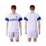 Inter Milan Blank White Away Soccer Club Jersey