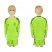 Spain Blank Shiny Green Long Sleeves Goalkeeper Kid Soccer Country Jersey