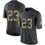 Nike Detroit Lions #23 Desmond Trufant Black Mens Stitched NFL Limited 2016 Salute to Service Jersey