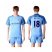 Manchester City #18 Delph Home Soccer Club Jersey