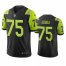 New York New York Jets #75 Chuma Edoga Black Green Vapor Limited City Edition NFL Jersey