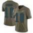 Nike Philadelphia Eagles #10 DeSean Jackson Olive Youth Stitched NFL Limited 2017 Salute to Service Jersey