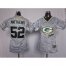 Nike Green Bay Packers #52 Clay Matthews Zebra Womens Stitched NFL Elite Jersey