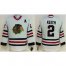 Chicago Blackhawks #2 Duncan Keith White Stitched youth NHL Jersey