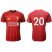 Liverpool #20 Lallana Red Home Soccer Club Jersey