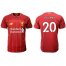 Liverpool #20 Lallana Red Home Soccer Club Jersey