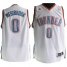 Revolution 30 Oklahoma City Thunder 0 Russell Westbrook White Swingman Jersey Cheap