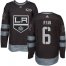 Adidas Los Angeles Kings #6 Joakim Ryan Black 1917-2017 100th Anniversary Stitched NHL Jersey